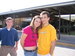 Aww, Jamie and G Staff with Doug being stupid in the background