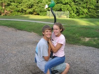 Greg and Hannah...still figuring out how this thing works