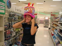 Hannah in Target